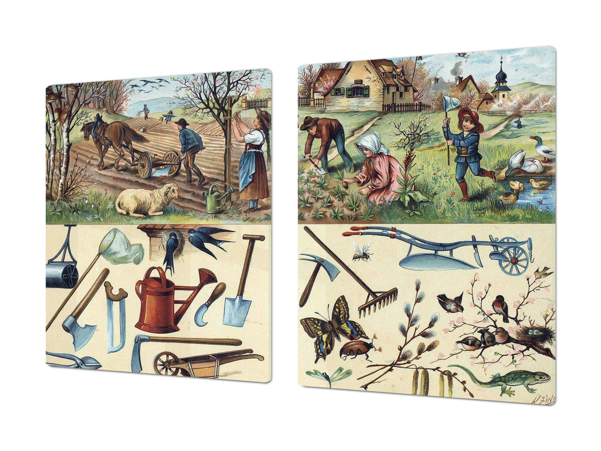 Worktop saver and Pastry Board – Cooktop saver; Series: Outside Series DD19 Rural work 2