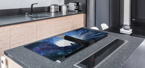 Induction Cooktop Cover – Glass Worktop saver: Fantasy and fairy-tale series DD18 Sea of thoughts