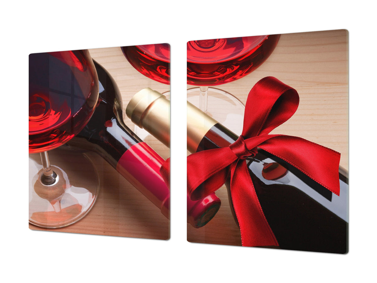 BIG KITCHEN PROTECTION BOARD or Induction Cooktop Cover - Wine Series DD04 I love wine 3