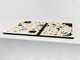 Induction Cooktop Cover – Glass Worktop saver: Fantasy and fairy-tale series DD18 Inspired by Miró