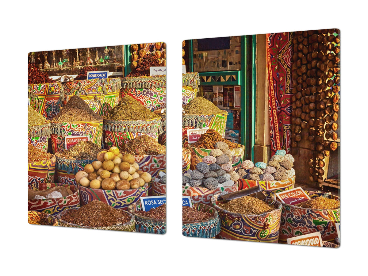 Cutting Board and Worktop Saver – SPLASHBACKS: A spice series DD03B Indian spices 7