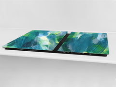 Enorme Cubre vitros de cristal templado - Serie de alimentos DD16 Comida Africa