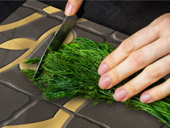 GIGANTIC CUTTING BOARD and Cooktop Cover - Glass Kitchen Board DD35 Textures and tiles 1 Series: Golden branches on a dark background