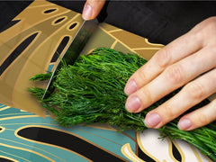 Enorme Cubre vitros de cristal templado - Serie de alimentos DD16 Comida Africa