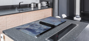 Gigantic Worktop saver and Pastry Board - Tempered GLASS Cutting Board DD21 Marbles 1 Series: Marble dotted surface