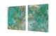 Gigantic Worktop saver and Pastry Board - Tempered GLASS Cutting Board DD21 Marbles 1 Series: Green onyx