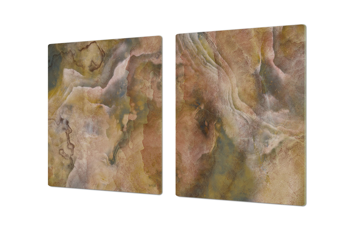 Gigantic Worktop saver and Pastry Board - Tempered GLASS Cutting Board DD21 Marbles 1 Series: Italian granite