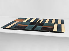 ENORMOUS  Tempered GLASS Chopping Board - Induction Cooktop Cover DD36 Textures and tiles 2 Series: Abstract wallpaper
