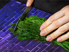 GIGANTIC CUTTING BOARD and Cooktop Cover - Glass Kitchen Board DD35 Textures and tiles 1 Series: Blue and pink neon wall