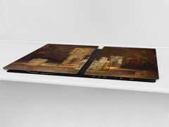 Induction Cooktop Cover – Glass Worktop saver: Fantasy and fairy-tale series DD18 Laboratory