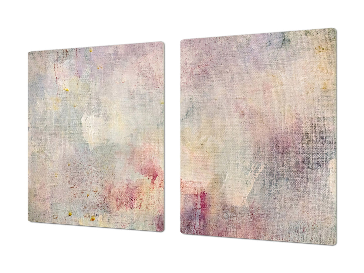 GIGANTIC CUTTING BOARD and Cooktop Cover- Image Series DD05A Painting on canvas 1