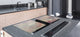 GIGANTIC CUTTING BOARD and Cooktop Cover- Image Series DD05A Painting on canvas 1