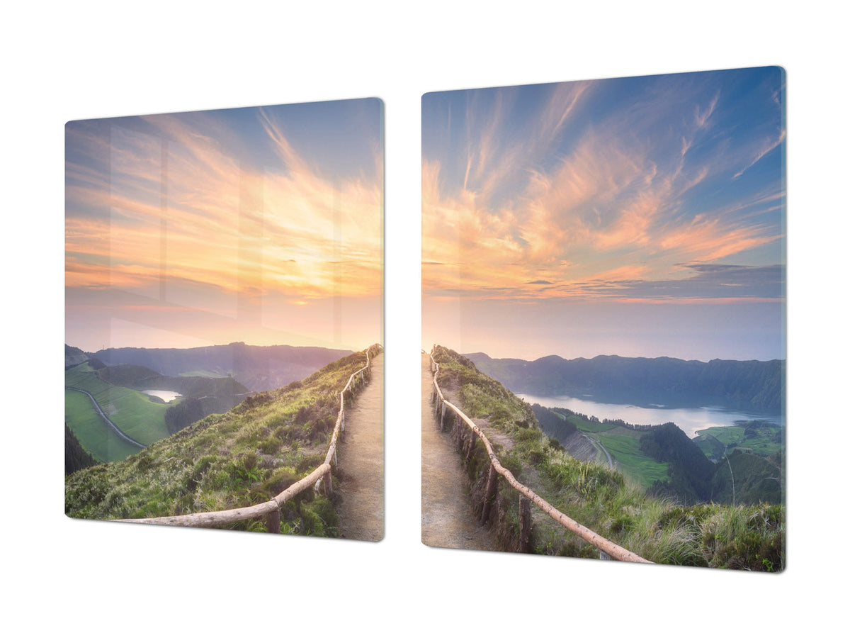 Very Big Cooktop saver - Nature series DD08 Mountain trail