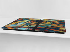 GIGANTE ASSE DA CUCINA e Copri-piano cottura a induzione; Serie di alimenti DD16: Cibo africano