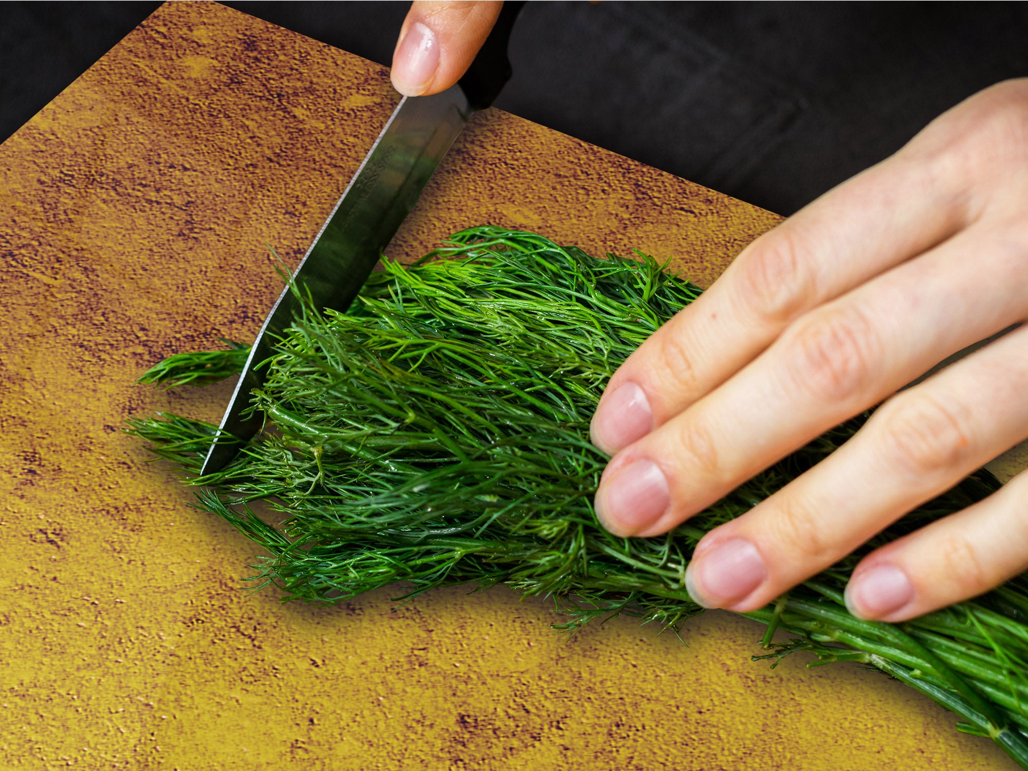 ENORMOUS  Tempered GLASS Chopping Board - Induction Cooktop Cover DD36 Textures and tiles 2 Series: Abstract golden fish scales