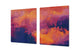 GIGANTIC CUTTING BOARD and Cooktop Cover - Glass Kitchen Board; SINGLE: 80 x 52 cm (31,5” x 20,47”); DOUBLE: 40 x 52 cm (15,75” x 20,47”); DD42 Paintings Series: Impressionist sky 1