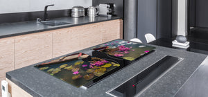 Very Big Cooktop saver - Nature series DD08 A collection of lotus