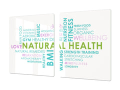 GIGANTIC CUTTING BOARD and Cooktop Cover - Expressions Series DD17 Inscription 2