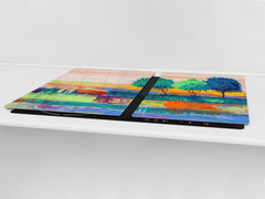 Impact & Shatter Resistant Worktop saver- Image Series DD05B Canvas painting 2