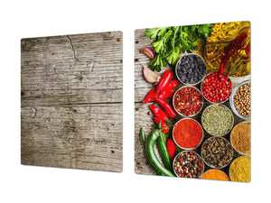 Cutting Board and Worktop Saver – SPLASHBACKS: A spice series DD03B Asian spices 5