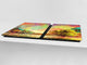 Riesig Kochplattenabdeckung Stove Cover und Schneideplatten; Series of Images DD05B: Colorful park