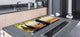 BIG KITCHEN PROTECTION BOARD or Induction Cooktop Cover - Wine Series DD04 French wines 4