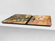 Riesig Kochplattenabdeckung Stove Cover und Schneideplatten; Series of Images DD05B: Walk