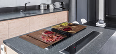 BIG KITCHEN PROTECTION BOARD or Induction Cooktop Cover - Wine Series DD04 Wine 1