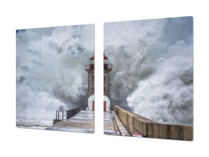 Very Big Cooktop saver - Nature series DD08 Lighthouse