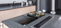 BIG KITCHEN BOARD & Induction Cooktop Cover – Glass Pastry Board - Food series DD16 Healthy food 2