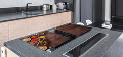 Cutting Board and Worktop Saver – SPLASHBACKS: A spice series DD03B Colorful spices 3