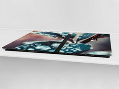 Gigante Cubre vitro resistente a golpes y arañazos - Series de la Naturaleza DD08 Rocío Sobre Las Hojas