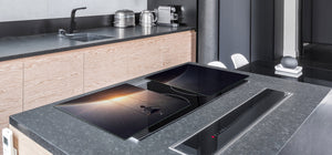 Induction Cooktop Cover – Glass Worktop saver: Fantasy and fairy-tale series DD18 Swing in cosmos