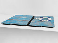 Gigantic KITCHEN BOARD & Induction Cooktop Cover - Water Series DD10 Lifebuoy