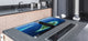 Gigantic KITCHEN BOARD & Induction Cooktop Cover - Water Series DD10 Islands on the ocean