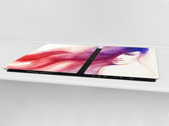 Impact & Shatter Resistant Worktop saver- Image Series DD05B Woman 3