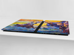 Very Big Cooktop saver - Nature series DD08 Azure Window