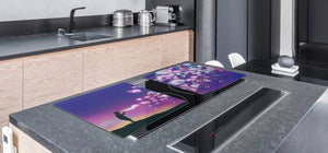 Induction Cooktop Cover – Glass Worktop saver: Fantasy and fairy-tale series DD18 Soap bubbles