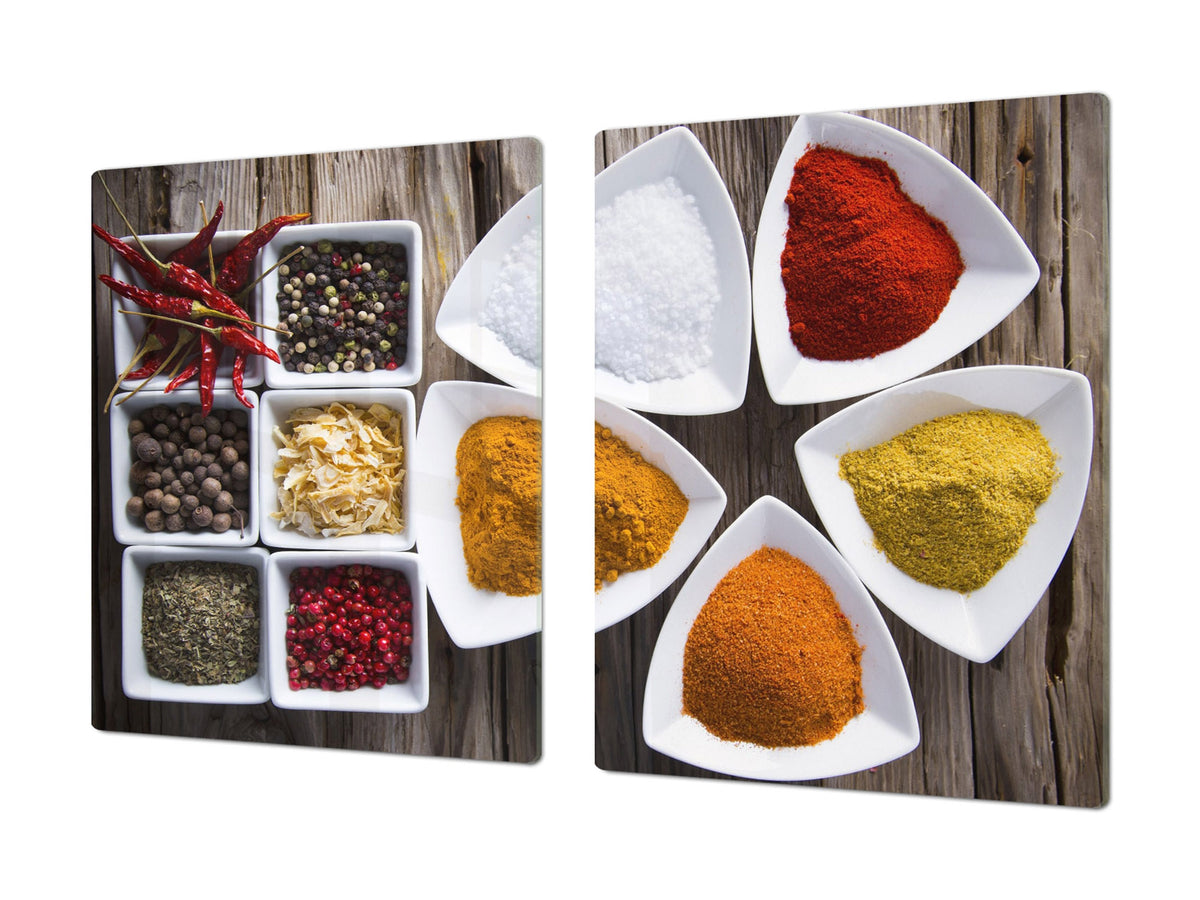 HUGE TEMPERED GLASS COOKTOP COVER A spice series DD03A Indian spices 1
