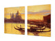 Riesig Kochplattenabdeckung Stove Cover und Schneideplatten; Series of Images DD05A: An evening in Venice