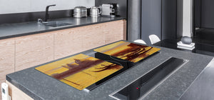 GIGANTIC CUTTING BOARD and Cooktop Cover- Image Series DD05A An evening in Venice