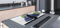 UNIQUE Tempered GLASS Kitchen Board Fruit and Vegetables series DD02 Grape