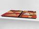HUGE TEMPERED GLASS COOKTOP COVER A spice series DD03A Turkish spices 1