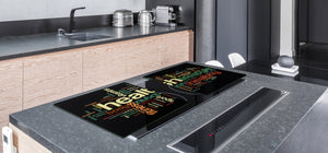 GIGANTIC CUTTING BOARD and Cooktop Cover - Expressions Series DD17 Inscription 4