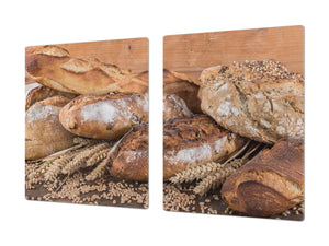 ENORME Tagliere e proteggi-piano di lavoro; Serie di pane e farina DD09: Pane 1