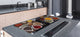 HUGE TEMPERED GLASS COOKTOP COVER A spice series DD03A Mosaic with spices 7