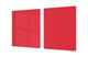 Tablas de servicio de restaurante: protector de encimera ; Serie de colores DD22A Rojo