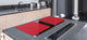 Tablas de servicio de restaurante: protector de encimera ; Serie de colores DD22A Rojo