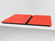 Ensembles de planches à découper TRES GRAND; Série de couleurs DD22A: Orange Rouge