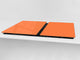 Ensembles de planches à découper TRES GRAND; Série de couleurs DD22A: Orange Clair